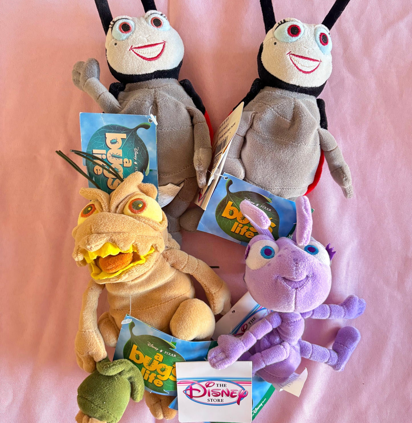 Vintage Bugs Life Plush Bag Charms