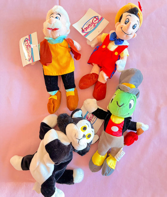 Vintage Pinocchio Plush Bag Charms