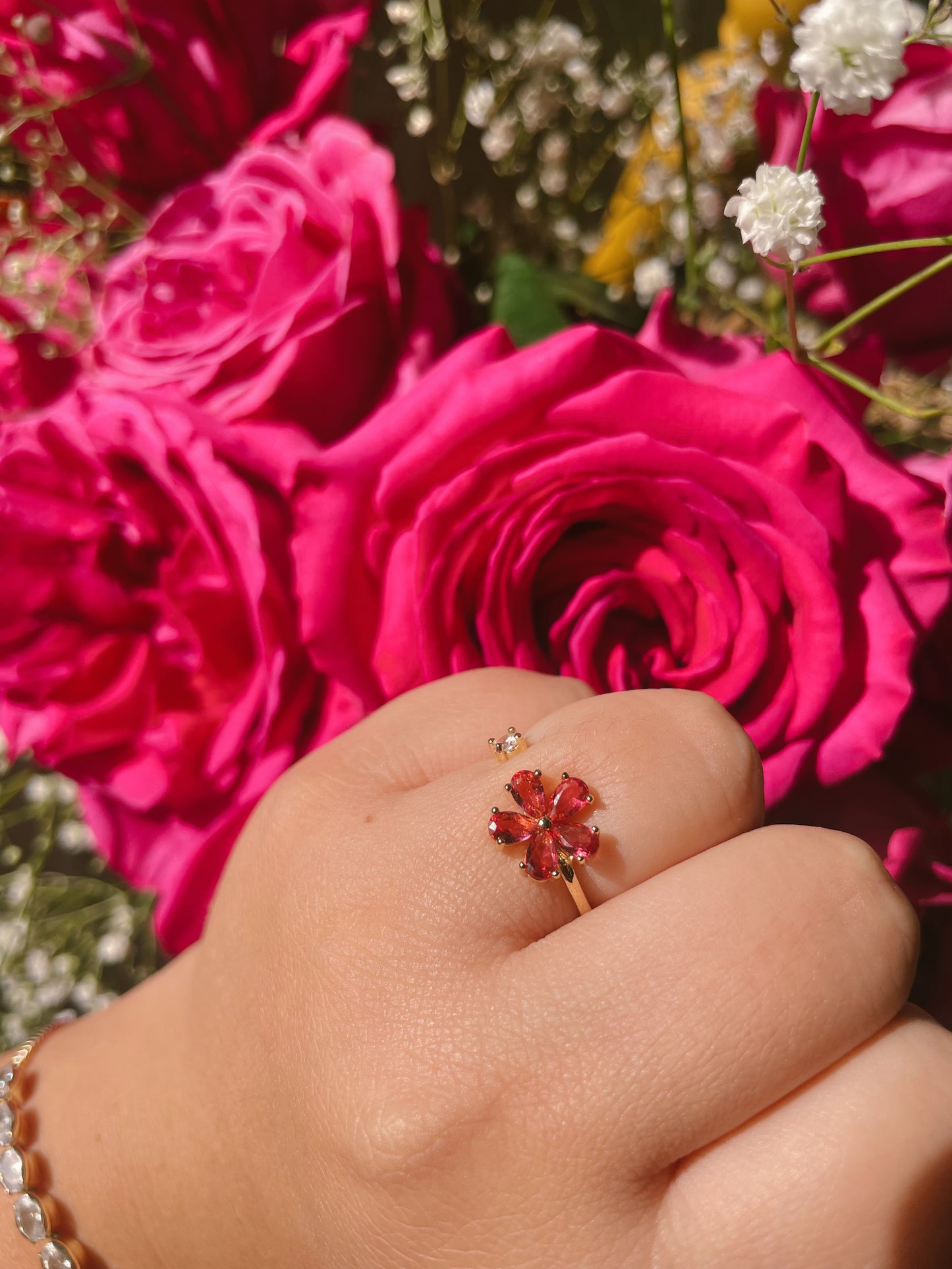 Isabella Flower Ring