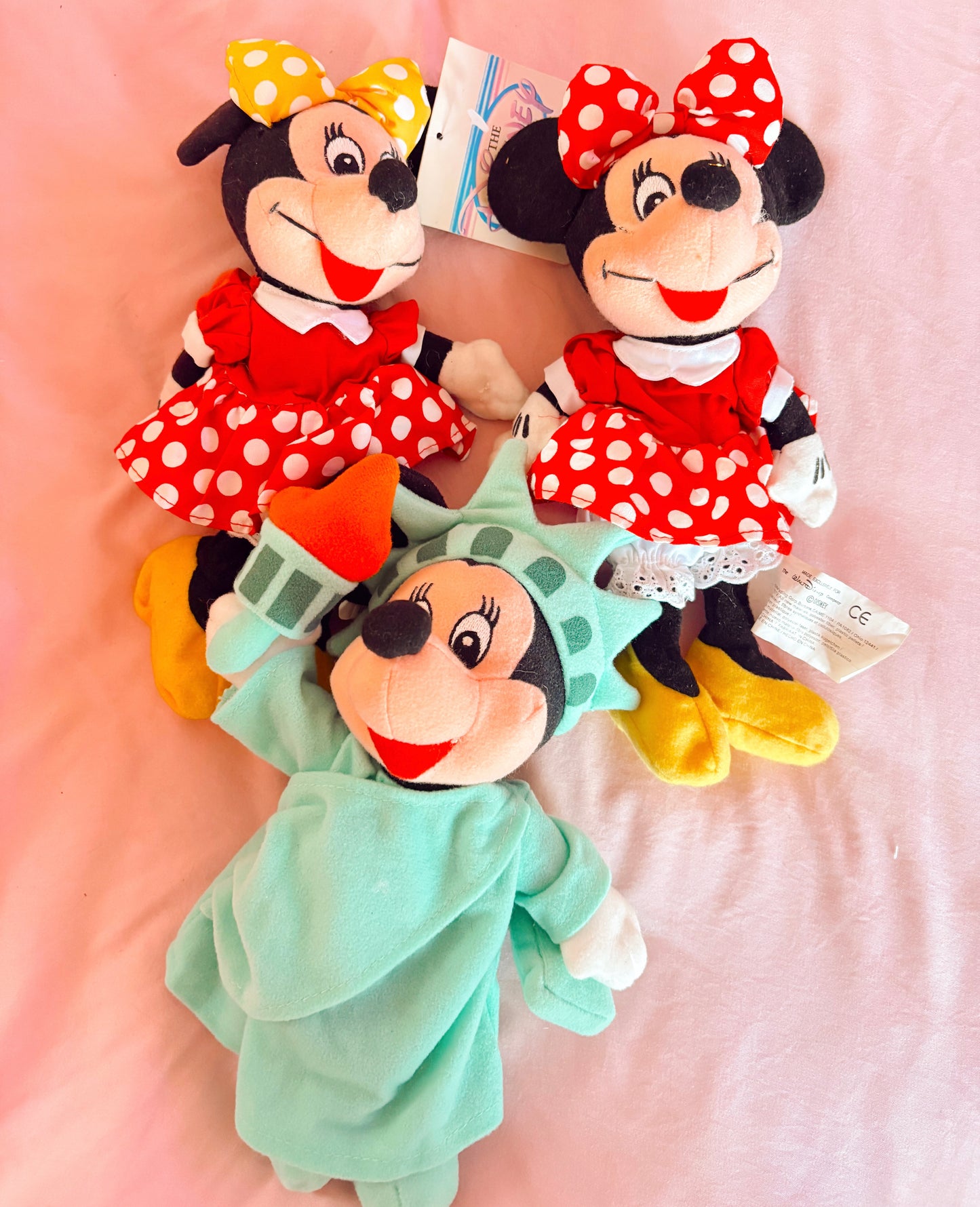 Vintage Minnie Plush Bag Charm