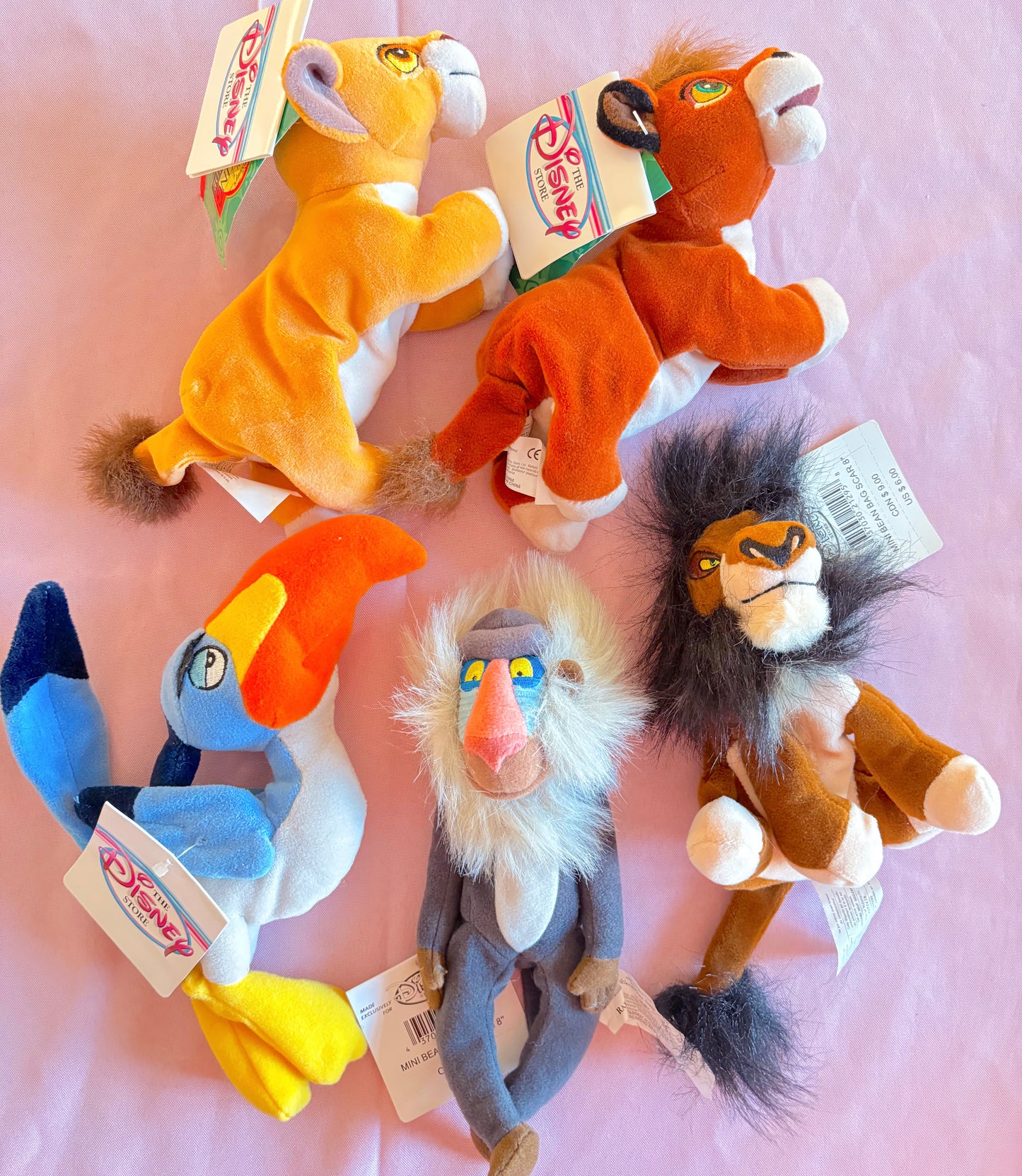 Vintage Lion King Plush Bag Charm