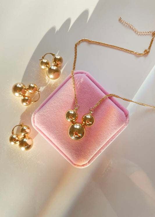 Balloon Mickey Necklace