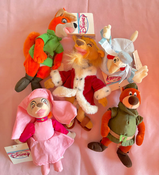 Vintage Robin Hood Plush Bag Charms