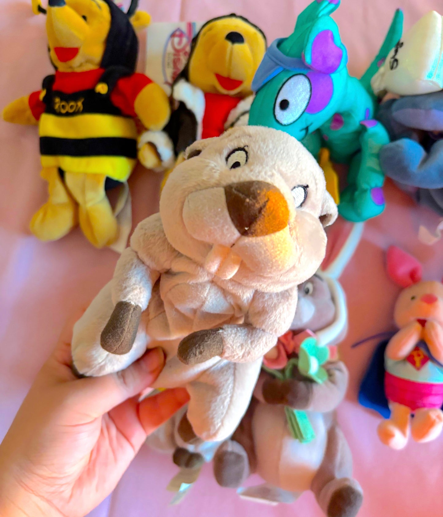 Vintage Winnie The Pooh Bag Charms