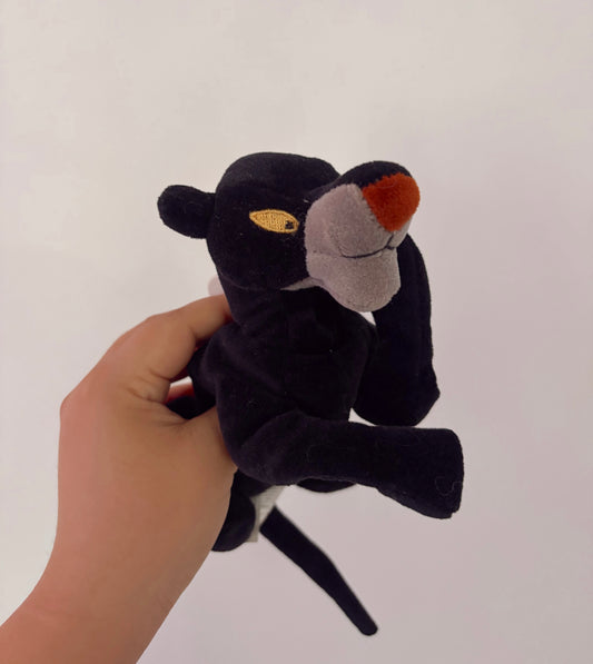 Vintage Bagheera - Jungle Book Plush Bag Charm