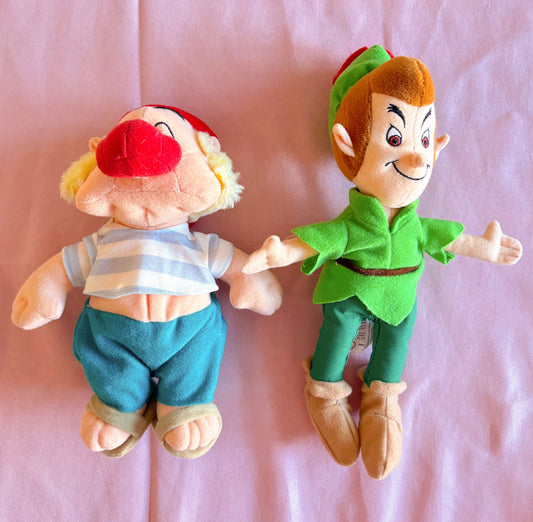 Vintage Peter Pan Plush Bag Charms