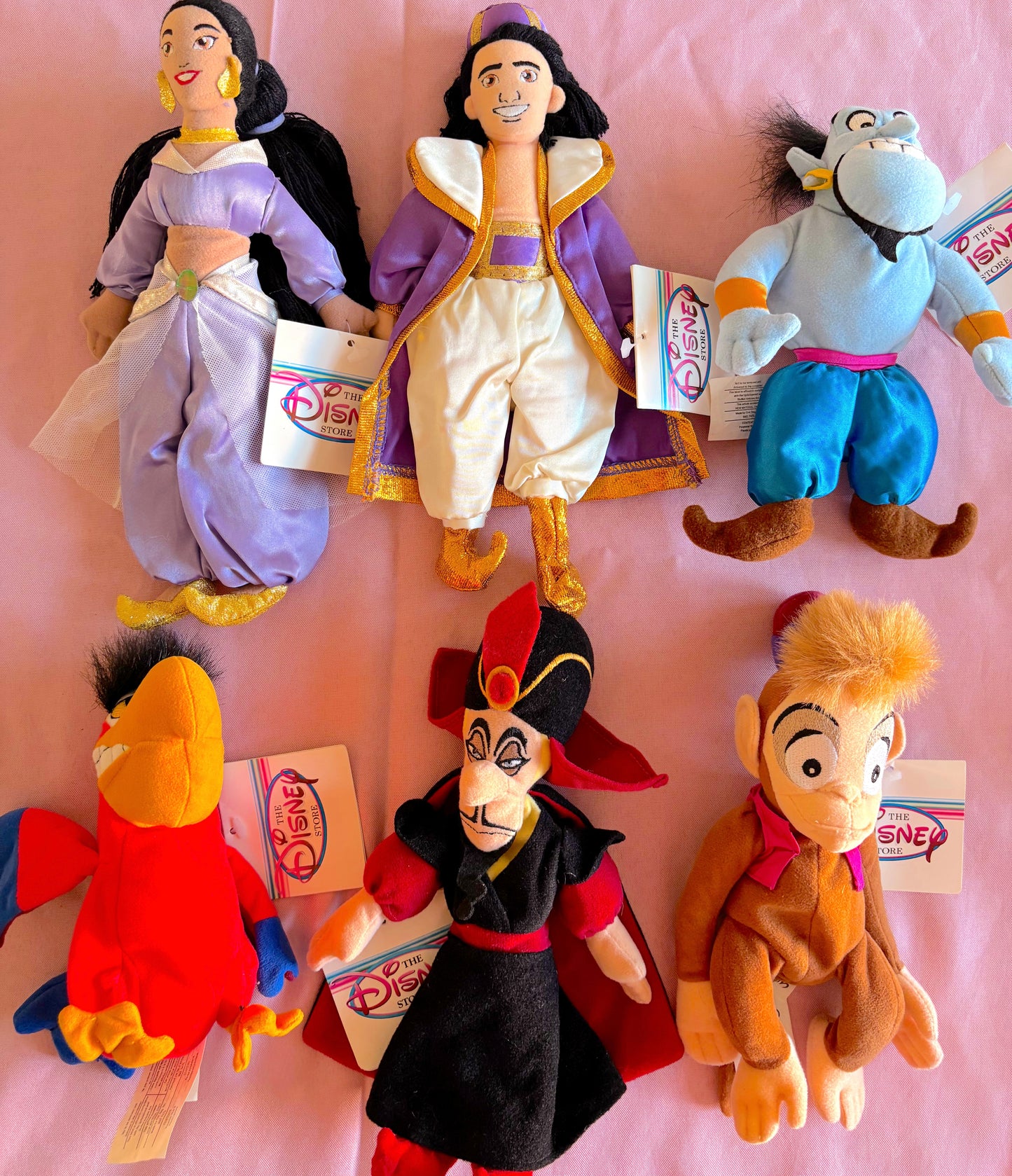 Vintage Aladdin Plush Bag Charms