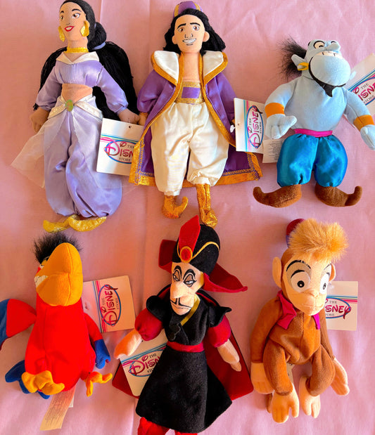 Vintage Aladdin Plush Bag Charms