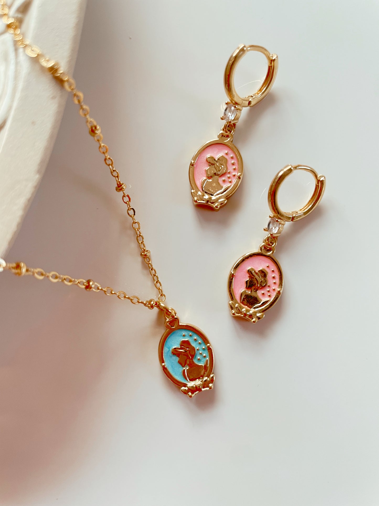 Double sided Cinderella Charm
