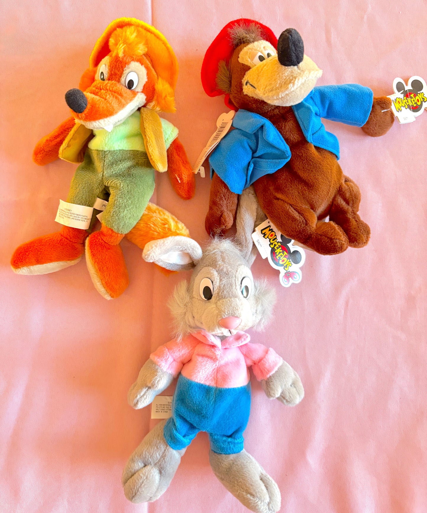 Vintage Splash Mountain Plush Bag Charms