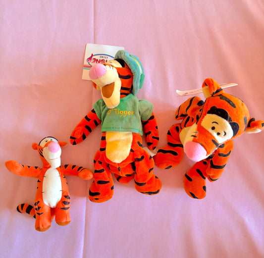 Vintage Tigger Plush Bag Charms