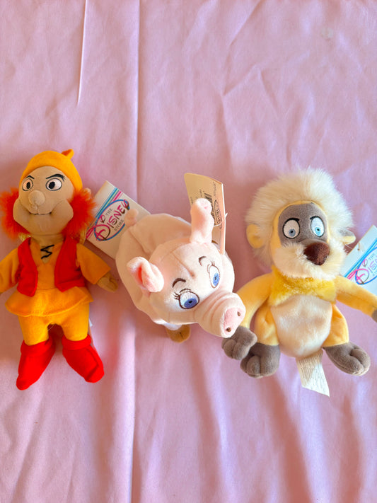 Vintage Black Cauldron Plush Bag Charms
