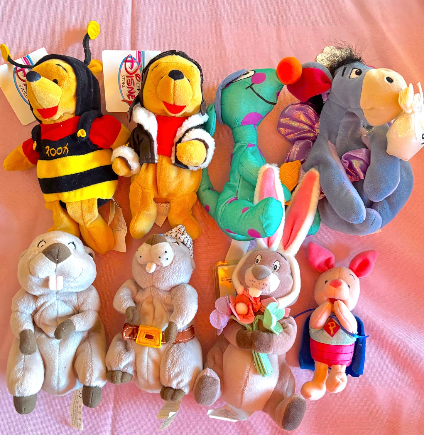 Vintage Winnie The Pooh Bag Charms