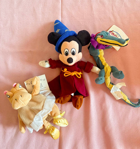 Vintage Fantasia Plush Bag Charm