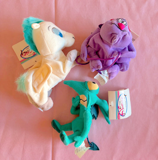 Vintage Hercules Plush Bag Charm