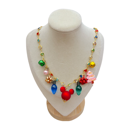 Red Magical Mouse Ornament Charm