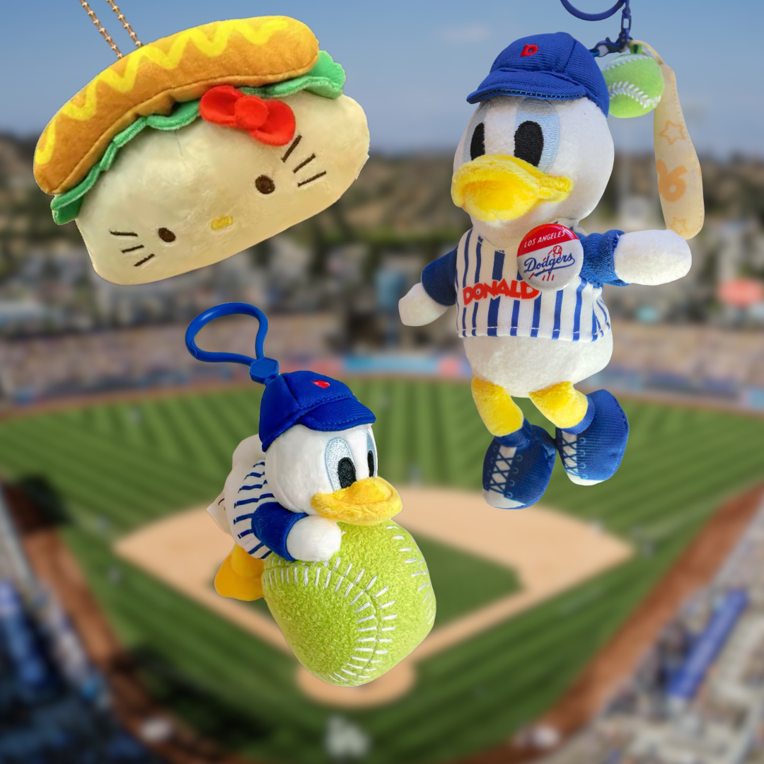 Ball Park Plush Keychains