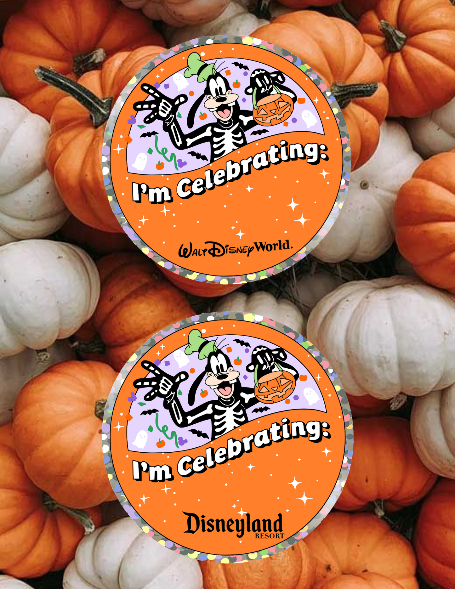 Limited Edition I'm Celebrating Halloween Sticker