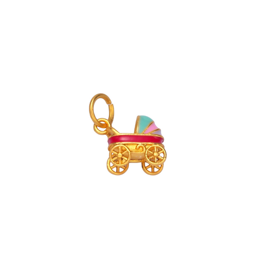 Baby Carriage Charm