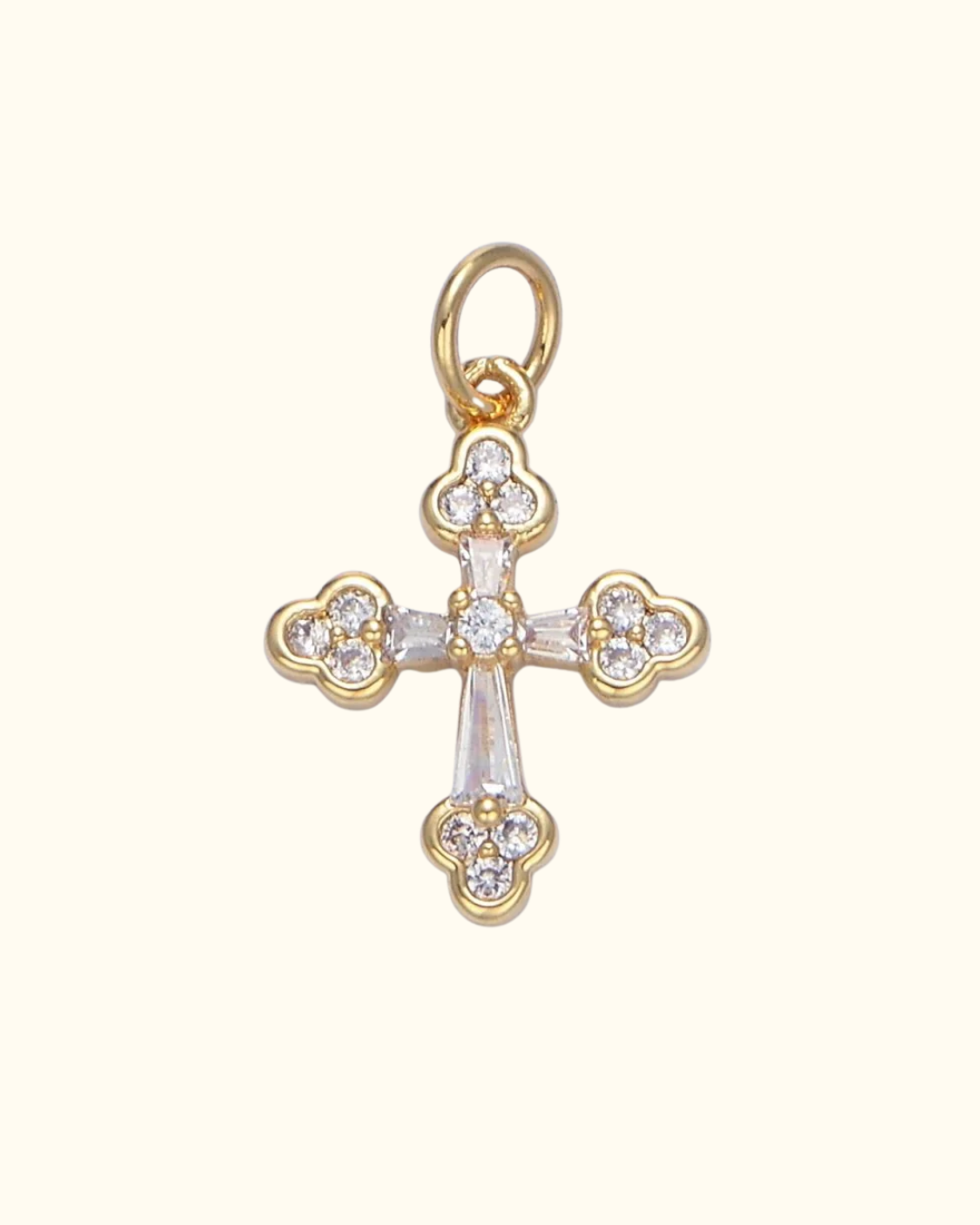 Holy trinity Dainty Cross Charm