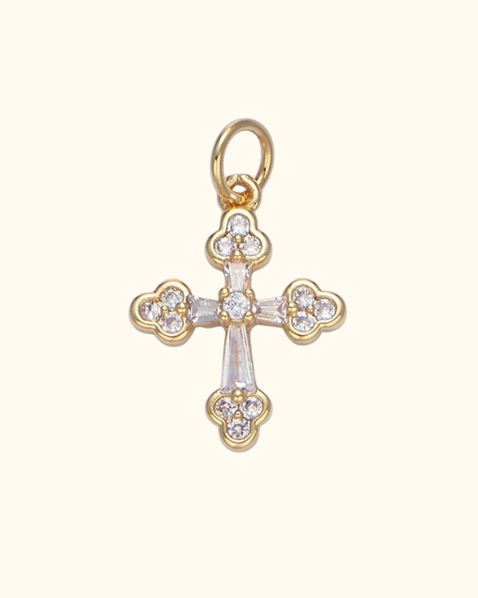 Holy trinity Dainty Cross Charm