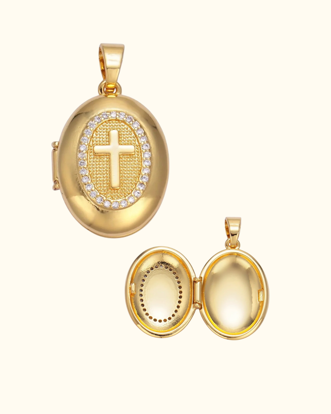 Faith Locket Charm