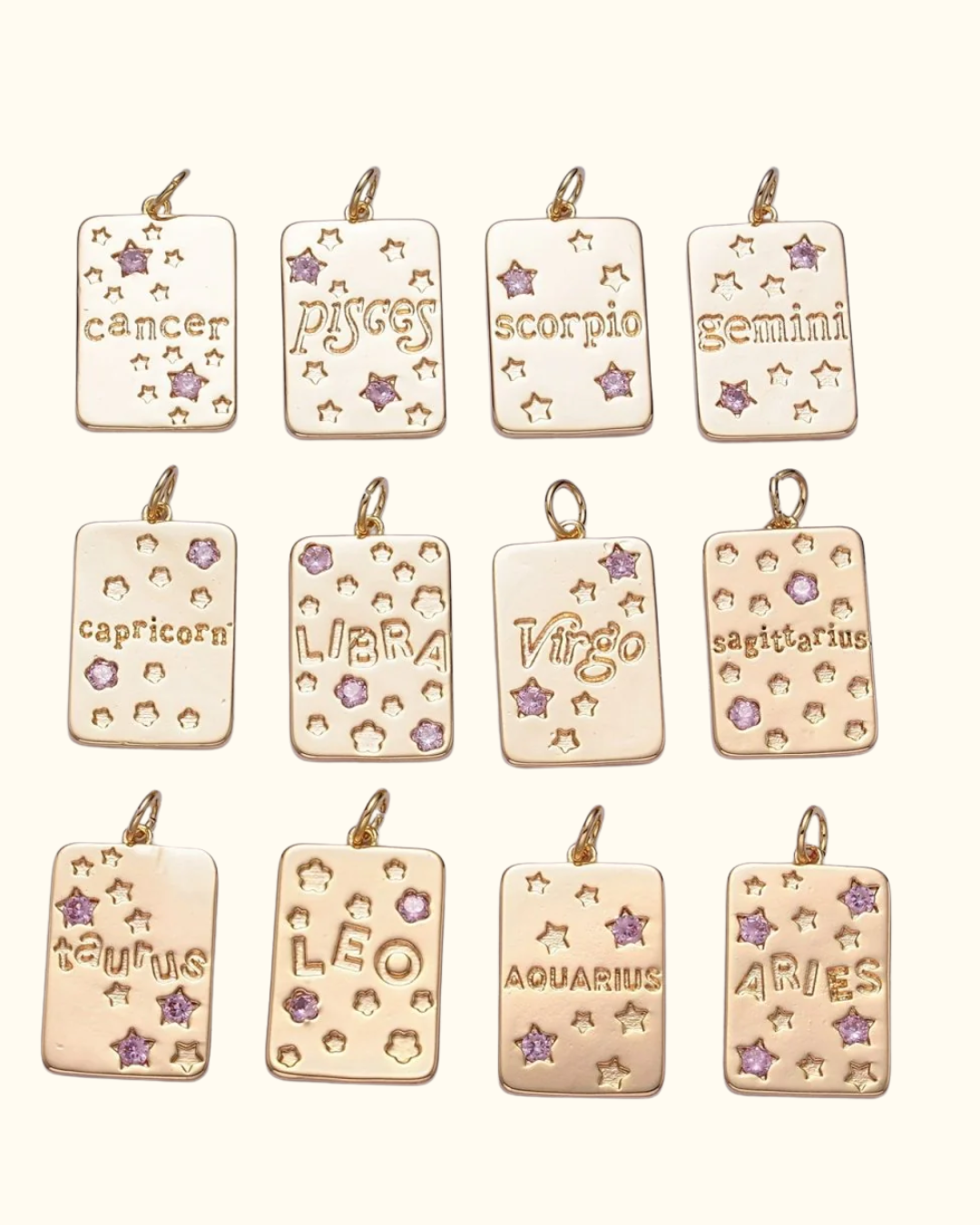 I'm A Star Zodiac Charm