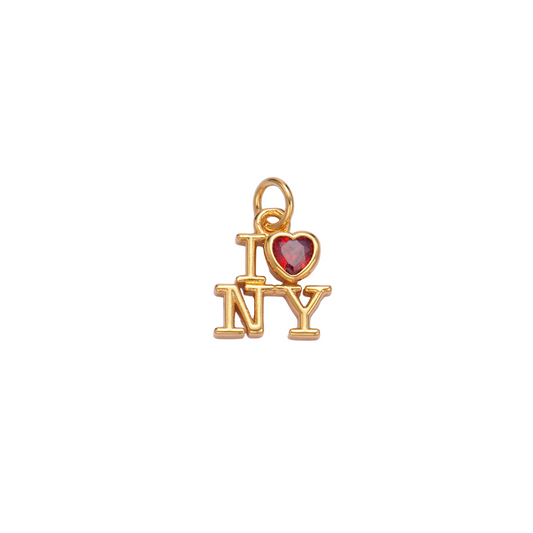 I Love NY Charm